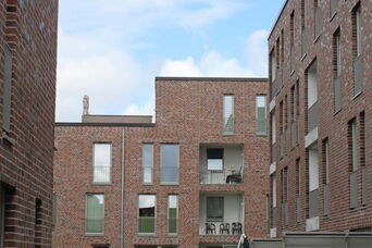Neubau &quot;Wohnen für Jung und Alt Ratzeburger Allee&quot; 1. bis 3. BA in Lübeck <br>Bauzeit: 2014-2017 <br>Leistungsspektrum: HOAI Phase: 3-9