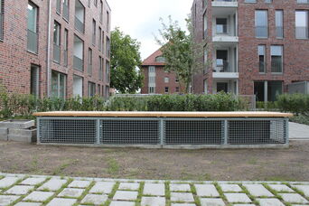 Neubau &quot;Wohnen für Jung und Alt Ratzeburger Allee&quot; 1. bis 3. BA in Lübeck <br>Bauzeit: 2014-2017 <br>Leistungsspektrum: HOAI Phase: 3-9