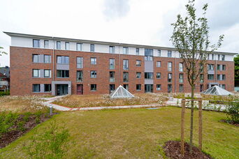 Neubau eines Wohngebäudes mit 32 WE in Lübeck <br>Bauzeit: 2010-2011 <br>Leistungsspektrum: HOAI Phase: 1-9