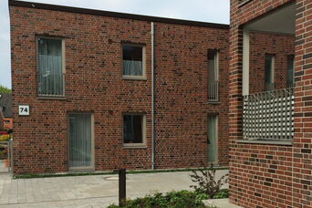 Neubau &quot;Wohnen für Jung und Alt Ratzeburger Allee&quot; 1. bis 3. BA in Lübeck <br>Bauzeit: 2014-2017 <br>Leistungsspektrum: HOAI Phase: 3-9