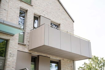Neubau eines Mehrfamilienhauses mit 4 WE in Lübeck-Travemünde<br>Bauzeit: 2019 - 2020 <br>Leistungsspektrum: HOAI Phase: 1-8