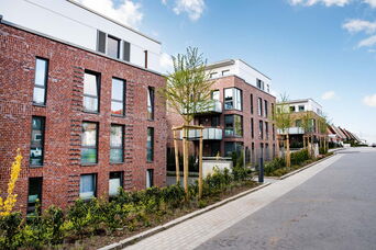 Neubau von 3 Mehrfamilienhäusern in Eutin <br>Bauzeit: 2018-2019 <br>Leistungsspektrum: HOAI Phase: 1-9