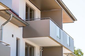 Neubau einer Wohnanlage in Lübeck, 1.+2.BA <br>Bauzeit: 2018-2022 <br>Leistungsspektrum: HOAI Phase: 2-9
