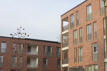 Neubau &quot;Wohnen für Jung und Alt Ratzeburger Allee&quot; 1. bis 3. BA in Lübeck <br>Bauzeit: 2014-2017 <br>Leistungsspektrum: HOAI Phase: 3-9
