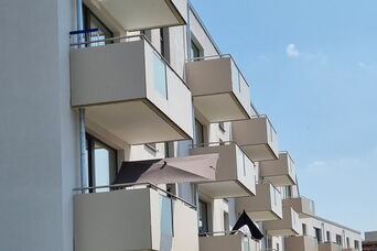 Neubau einer Wohnanlage mit <br>56 Wohneinheiten in der <br> Professorin-von-Wrangel-Straße in Heide <br>Bauzeit: 03|2021 - 04|2023 <br>Leistungsspektrum: HOAI Phase: 1-7