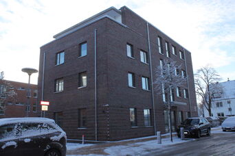 Neubau eines Wohn-und Geschäftshauses in Lübeck <br>Bauzeit: 2017-2018 <br>Leistungsspektrum: HOAI Phase: 2-5