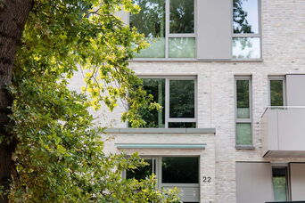 Neubau eines Mehrfamilienhauses mit 4 WE in Lübeck-Travemünde<br>Bauzeit: 2019 - 2020 <br>Leistungsspektrum: HOAI Phase: 1-8