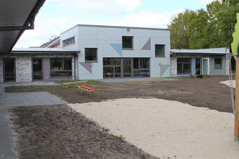 Neubau einer sechszügigen Kindertagesstätte in Kaltenkirchen <br>Bauzeit: 2018 <br>Leistungsspektrum: HOAI Phase: 1-7