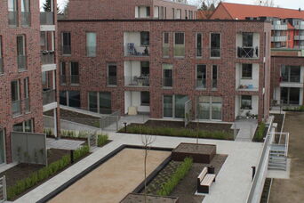 Neubau &quot;Wohnen für Jung und Alt Ratzeburger Allee&quot; 1. bis 3. BA in Lübeck <br>Bauzeit: 2014-2017 <br>Leistungsspektrum: HOAI Phase: 3-9