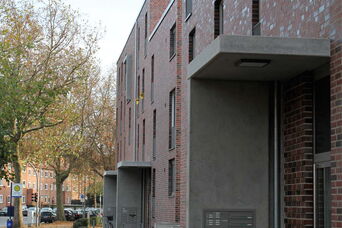 Neubau &quot;Wohnen für Jung und Alt Ratzeburger Allee&quot; 1. bis 3. BA in Lübeck <br>Bauzeit: 2014-2017 <br>Leistungsspektrum: HOAI Phase: 3-9