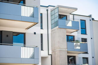 Neubau von Wohnanlagen in 1. &amp; 2. Reihe in Lübeck <br>Bauzeit: 2017-2019 <br>Leistungsspektrum: HOAI Phase: 1-9