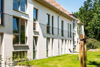 Neubau einer Wohnanlage in Lübeck, 1.+2.BA <br>Bauzeit: 2018-2022 <br>Leistungsspektrum: HOAI Phase: 2-9
